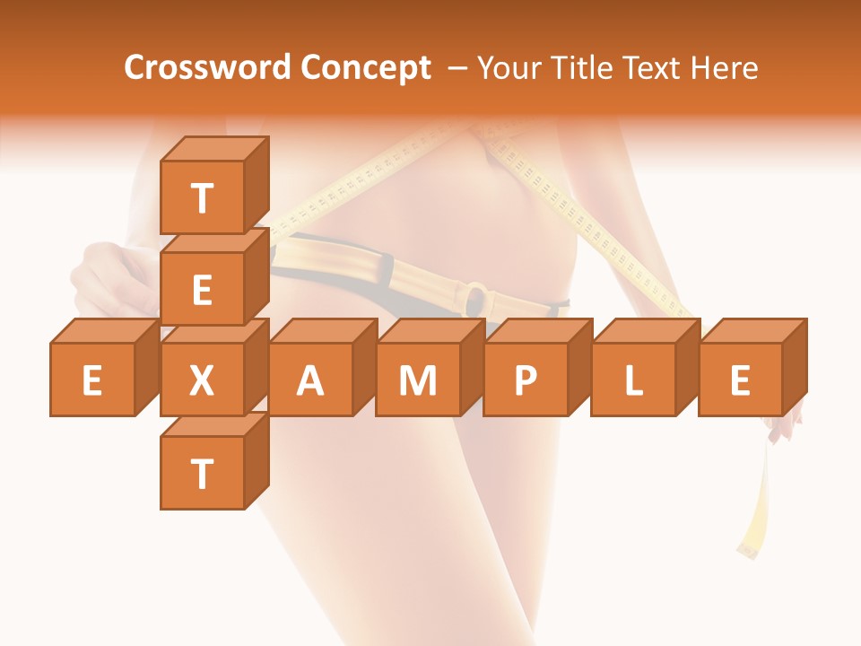 Beautiful Perfect Slimming PowerPoint Template