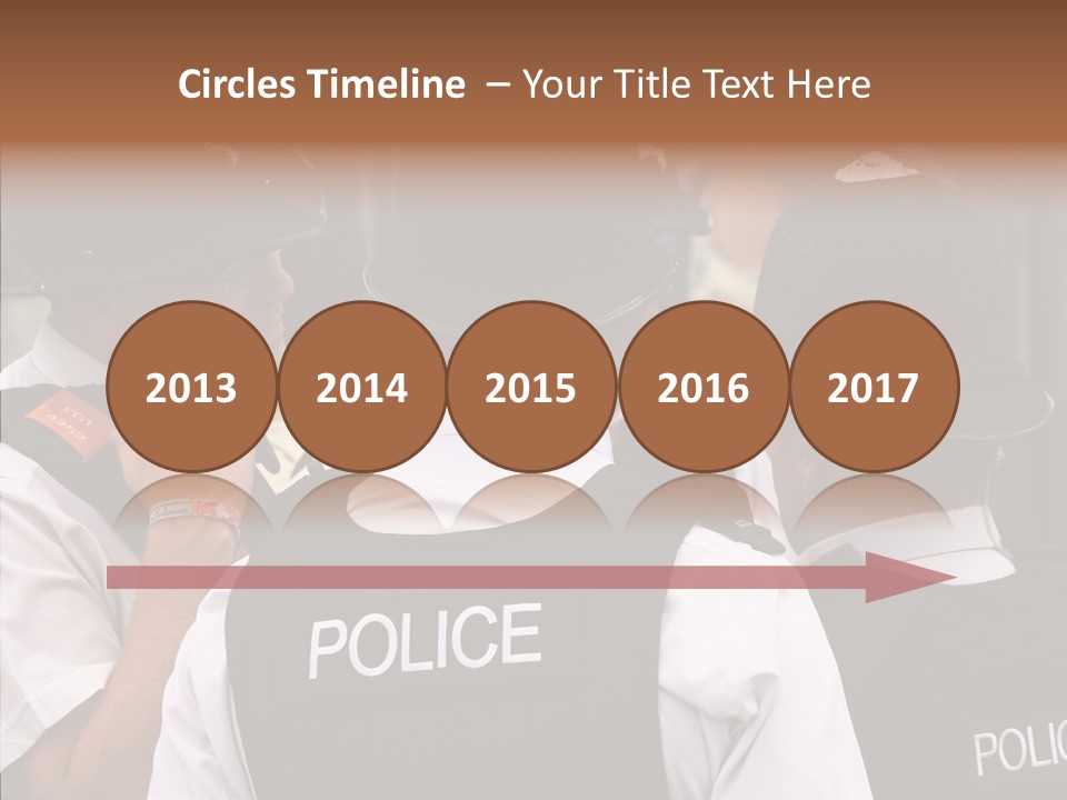 Care Shape Figure PowerPoint Template