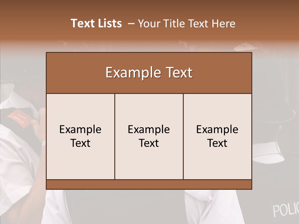 Care Shape Figure PowerPoint Template