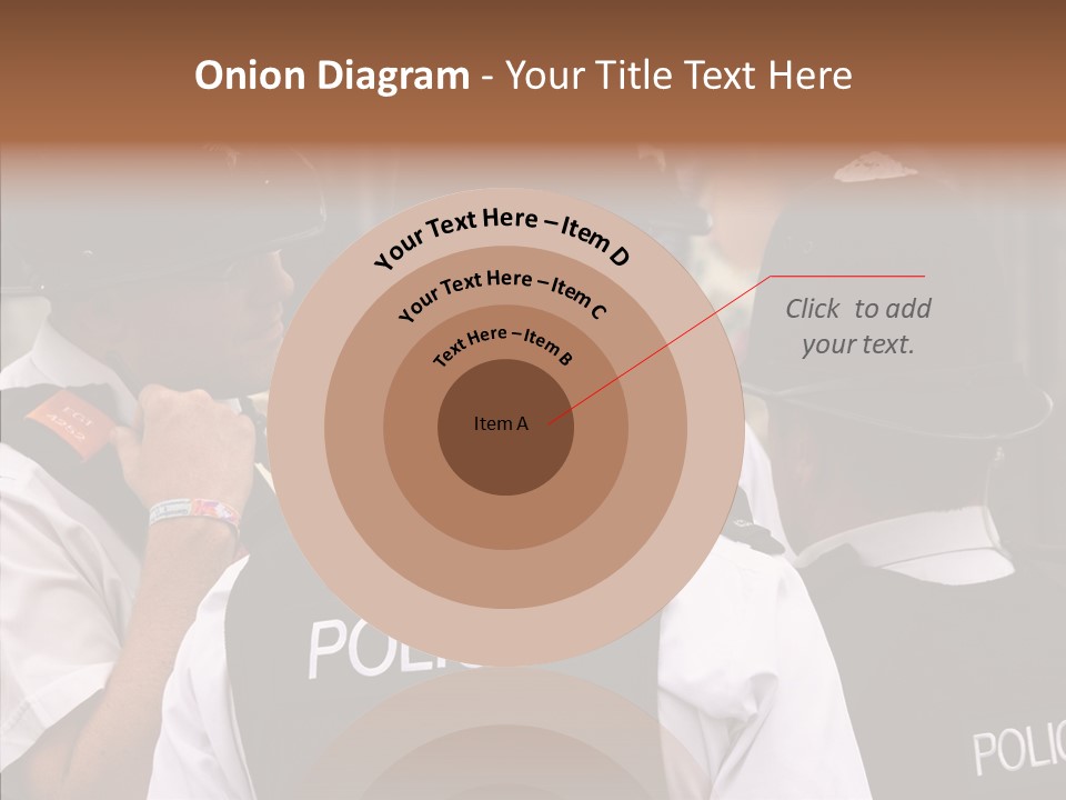 Care Shape Figure PowerPoint Template