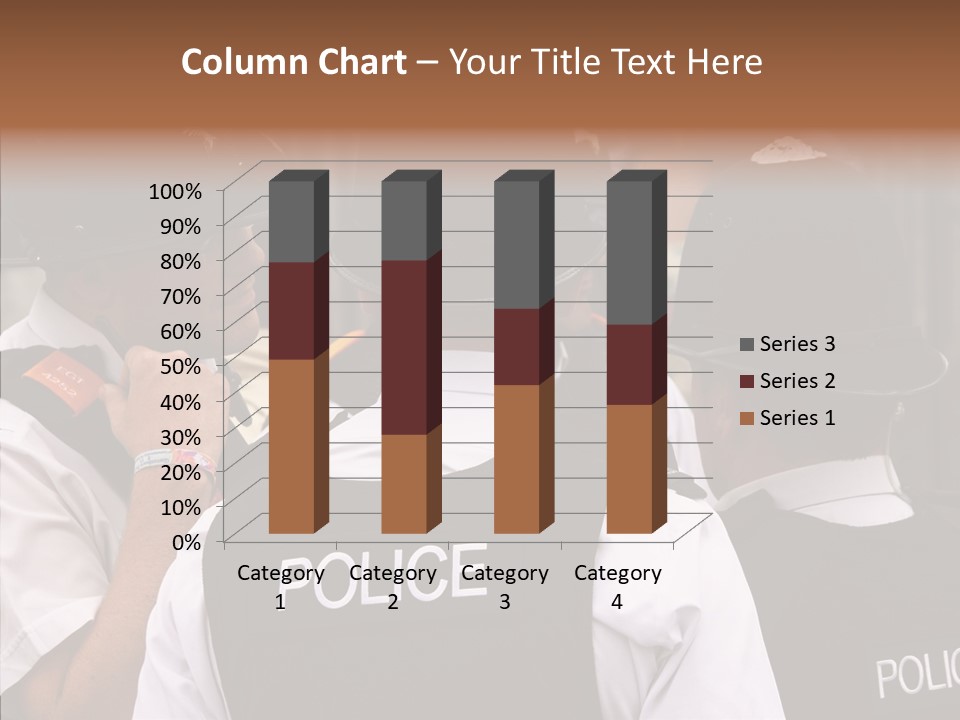 Care Shape Figure PowerPoint Template