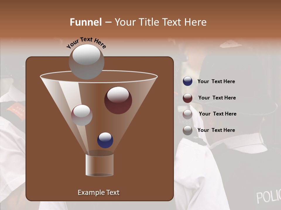 Care Shape Figure PowerPoint Template