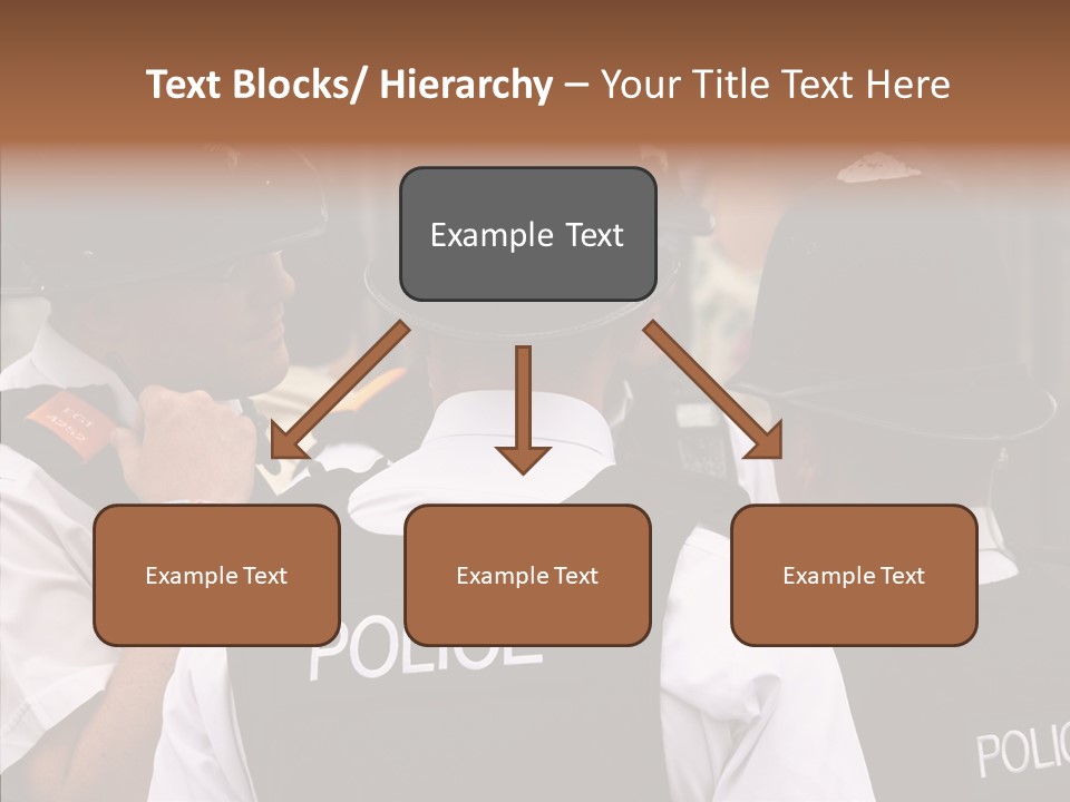Care Shape Figure PowerPoint Template