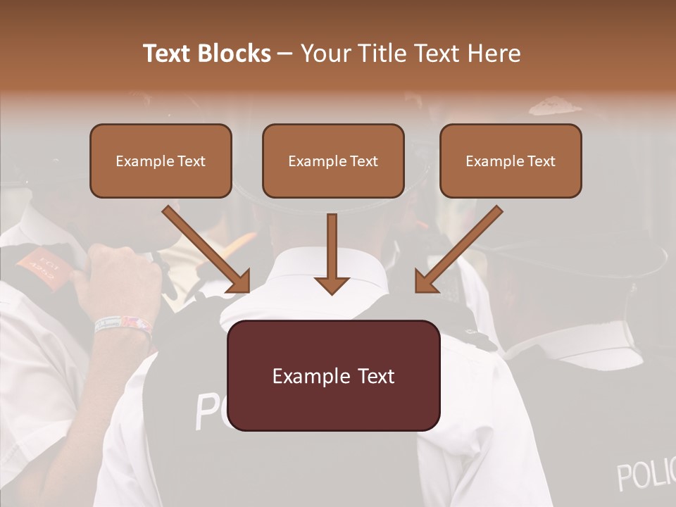 Care Shape Figure PowerPoint Template