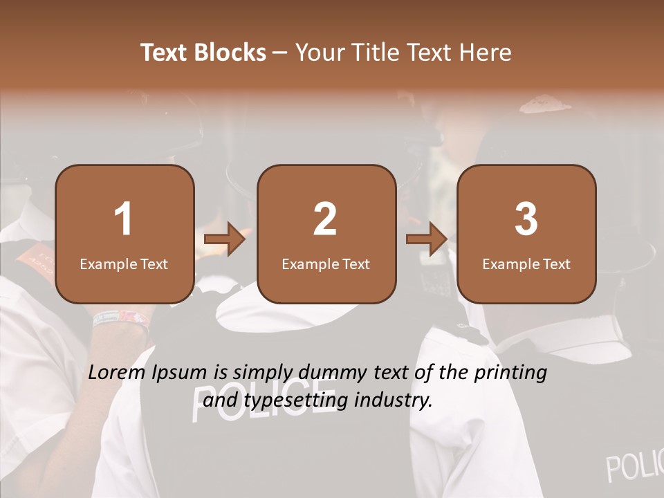 Care Shape Figure PowerPoint Template