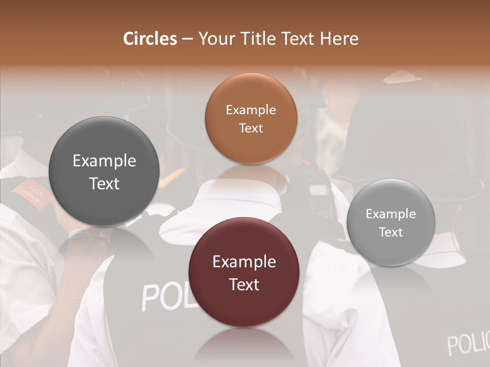 Care Shape Figure PowerPoint Template