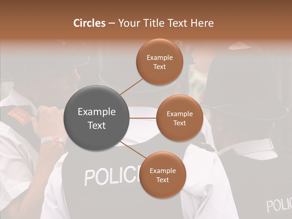 Care Shape Figure PowerPoint Template