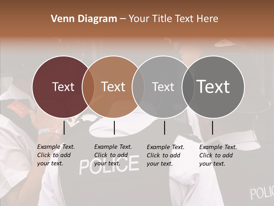 Care Shape Figure PowerPoint Template