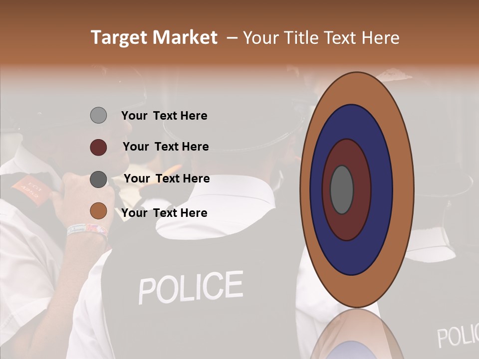 Care Shape Figure PowerPoint Template