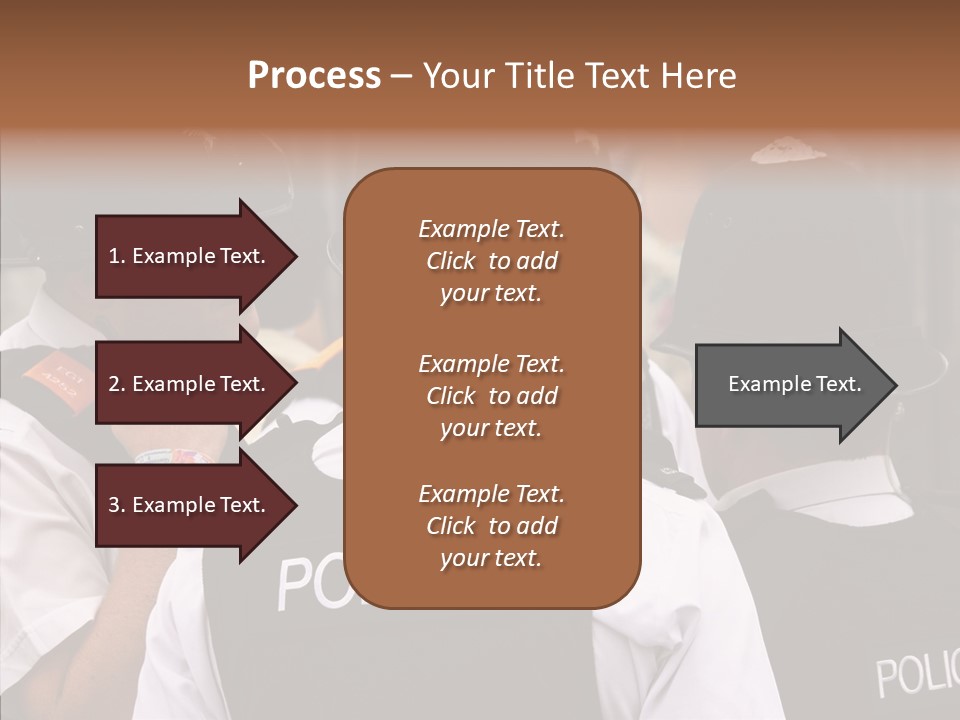 Care Shape Figure PowerPoint Template