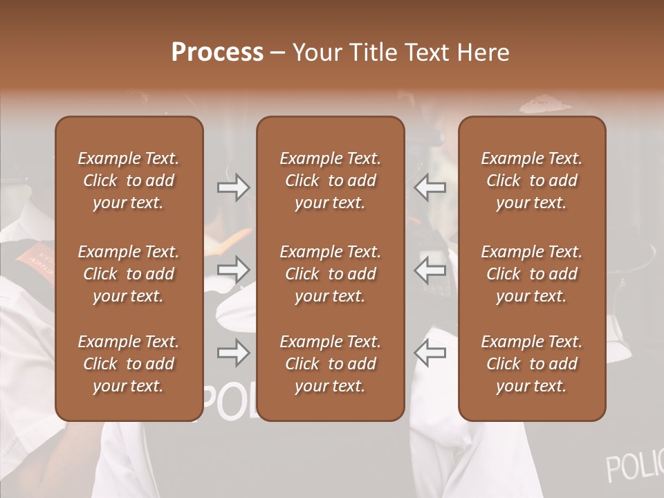 Care Shape Figure PowerPoint Template