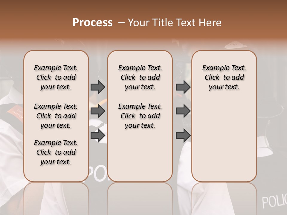Care Shape Figure PowerPoint Template