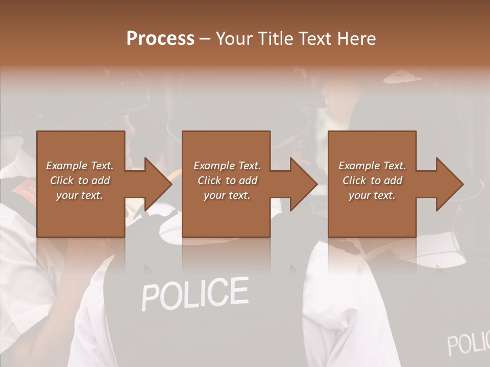 Care Shape Figure PowerPoint Template