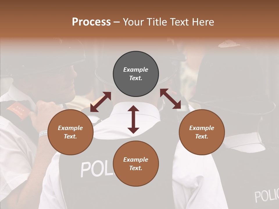 Care Shape Figure PowerPoint Template