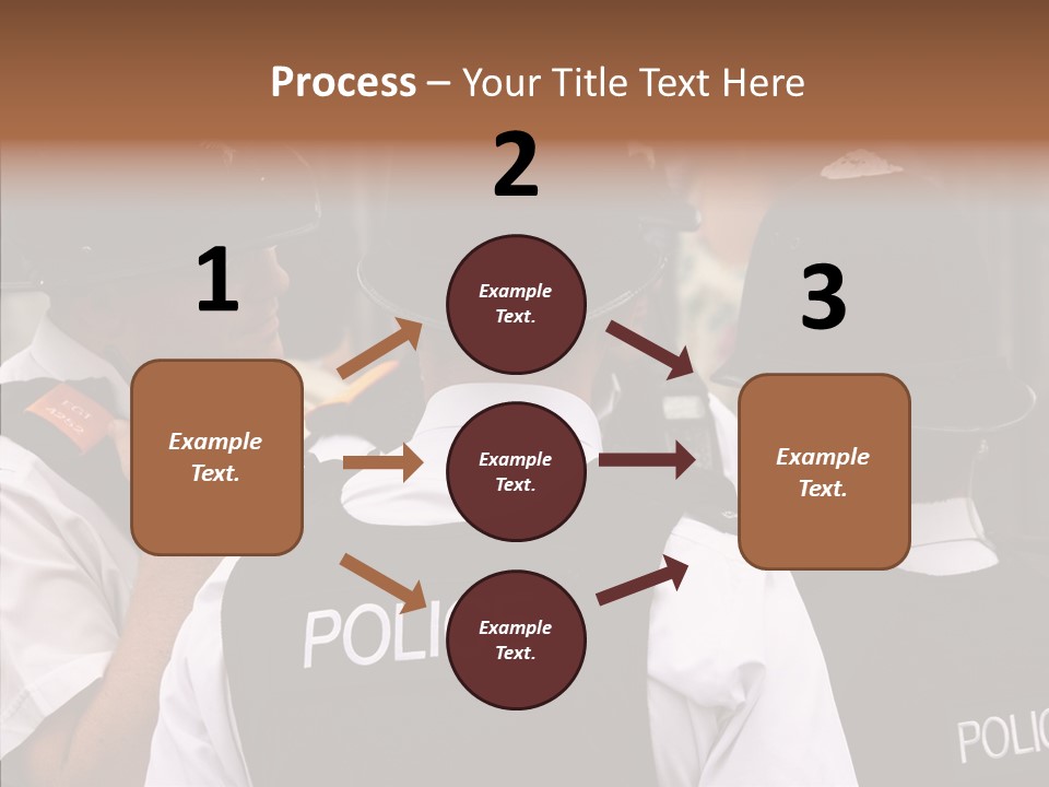 Care Shape Figure PowerPoint Template