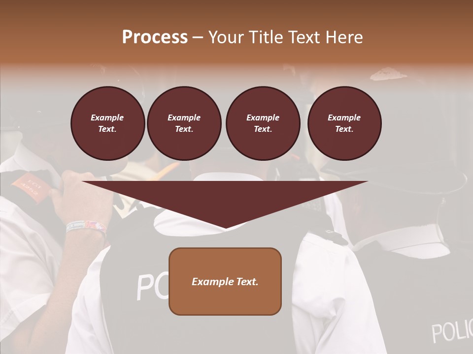 Care Shape Figure PowerPoint Template