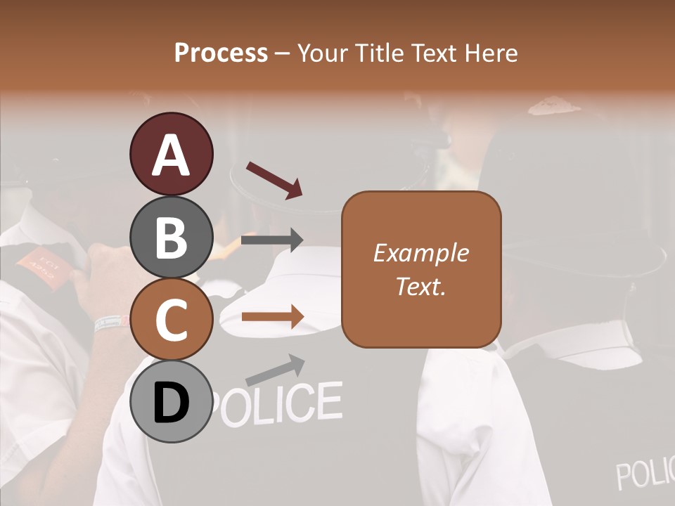 Care Shape Figure PowerPoint Template