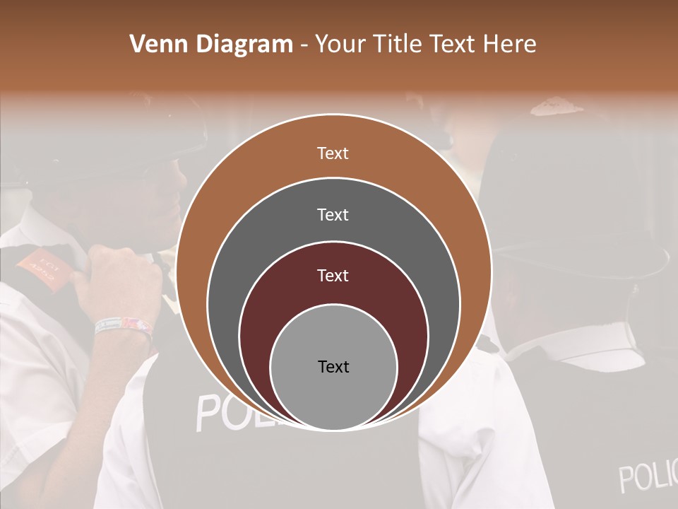 Care Shape Figure PowerPoint Template