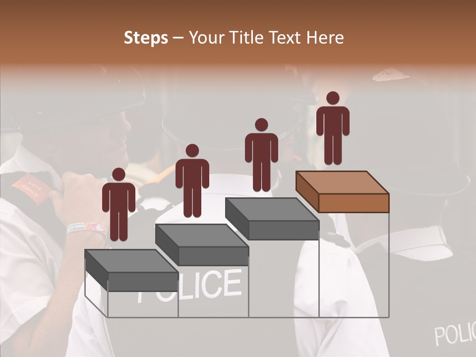 Care Shape Figure PowerPoint Template