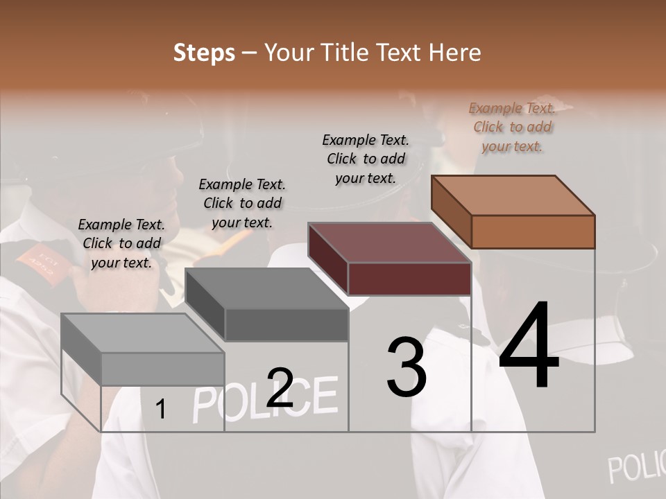 Care Shape Figure PowerPoint Template