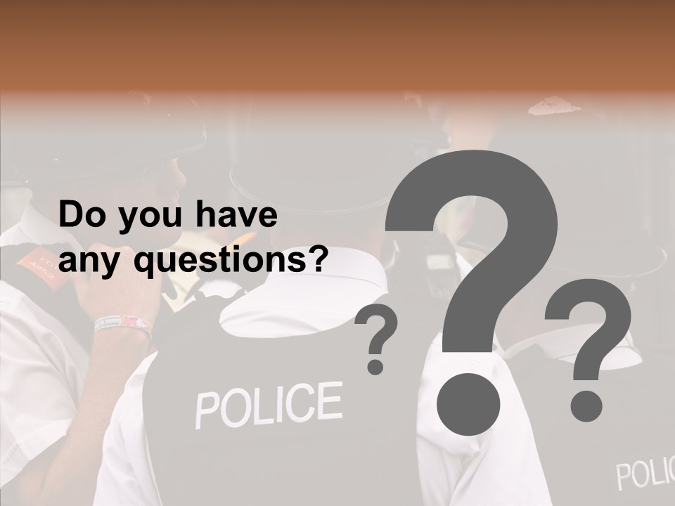 Care Shape Figure PowerPoint Template