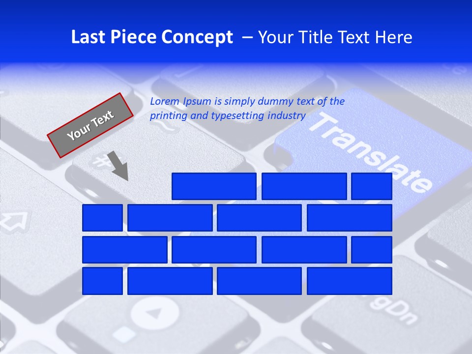 Text Notebook Ideas PowerPoint Template