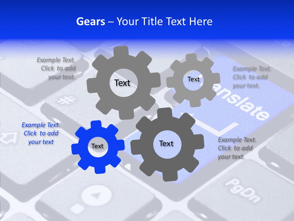 Text Notebook Ideas PowerPoint Template