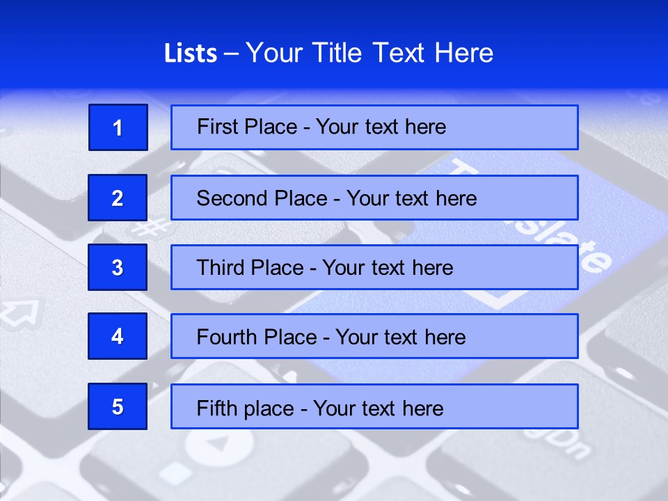 Text Notebook Ideas PowerPoint Template