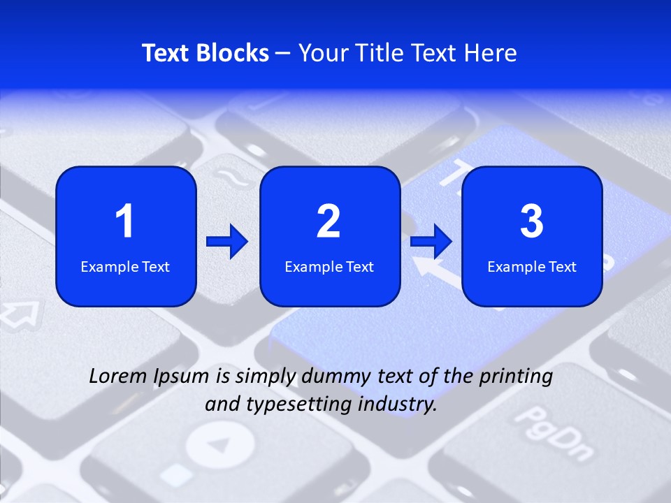Text Notebook Ideas PowerPoint Template