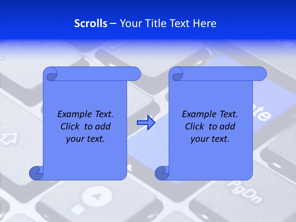 Text Notebook Ideas PowerPoint Template