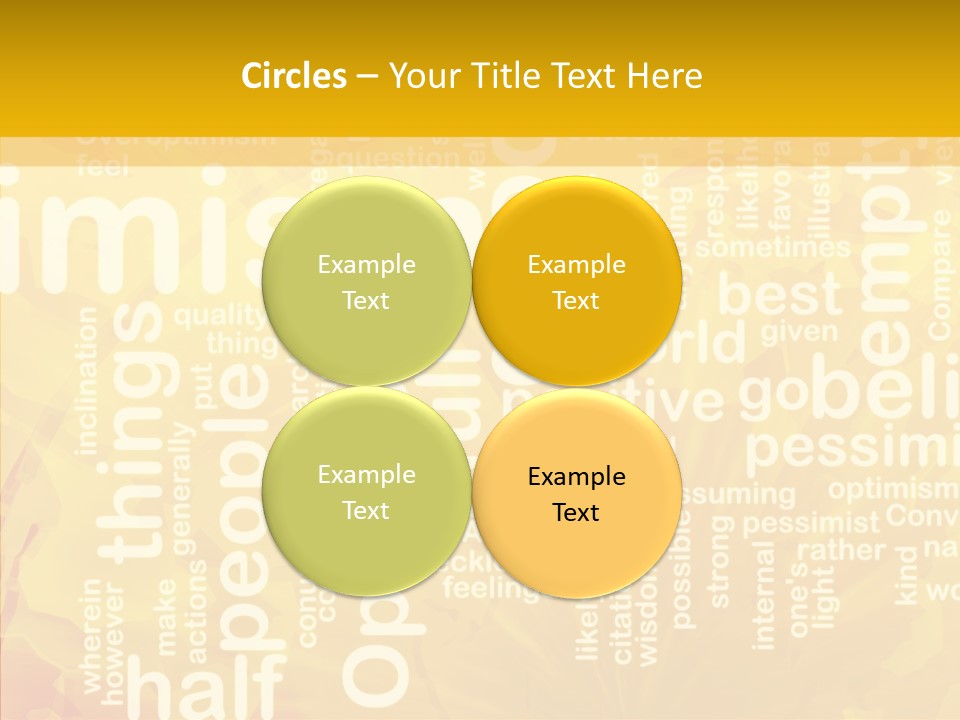 Possible International Pessimist PowerPoint Template