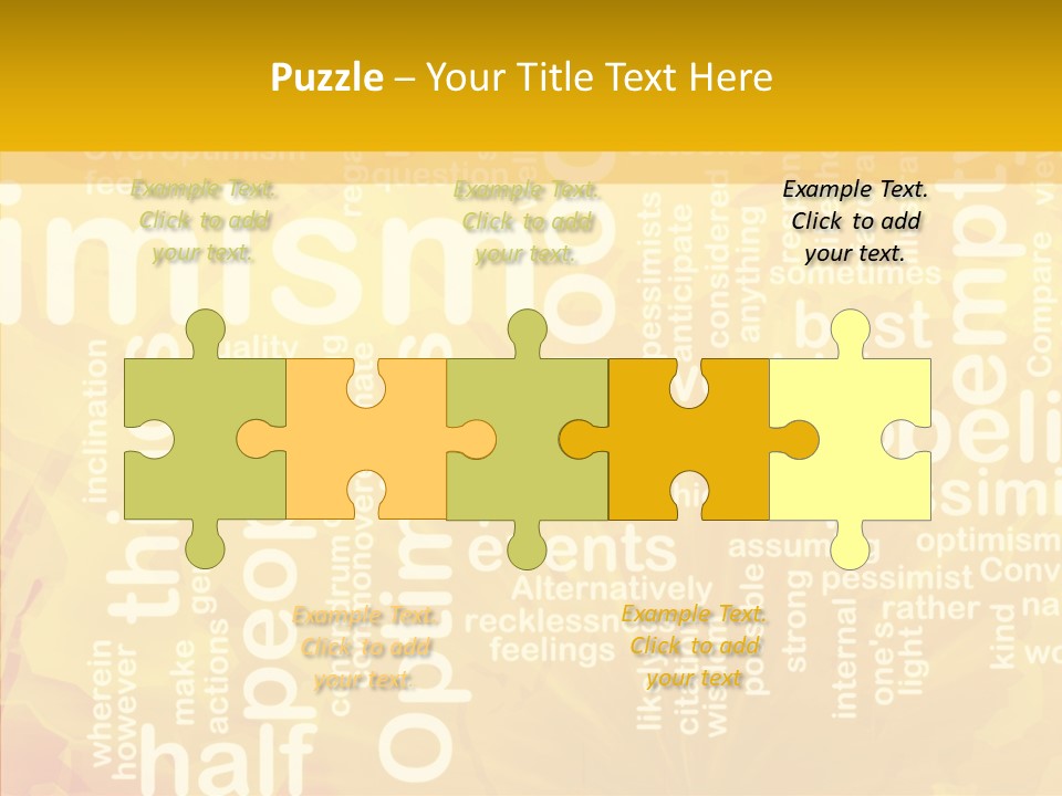 Possible International Pessimist PowerPoint Template
