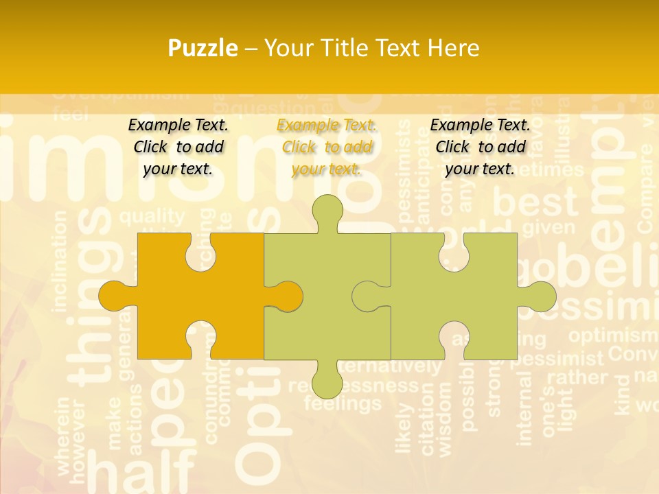 Possible International Pessimist PowerPoint Template