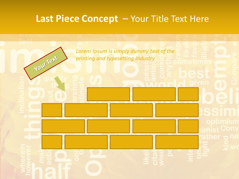 Possible International Pessimist PowerPoint Template