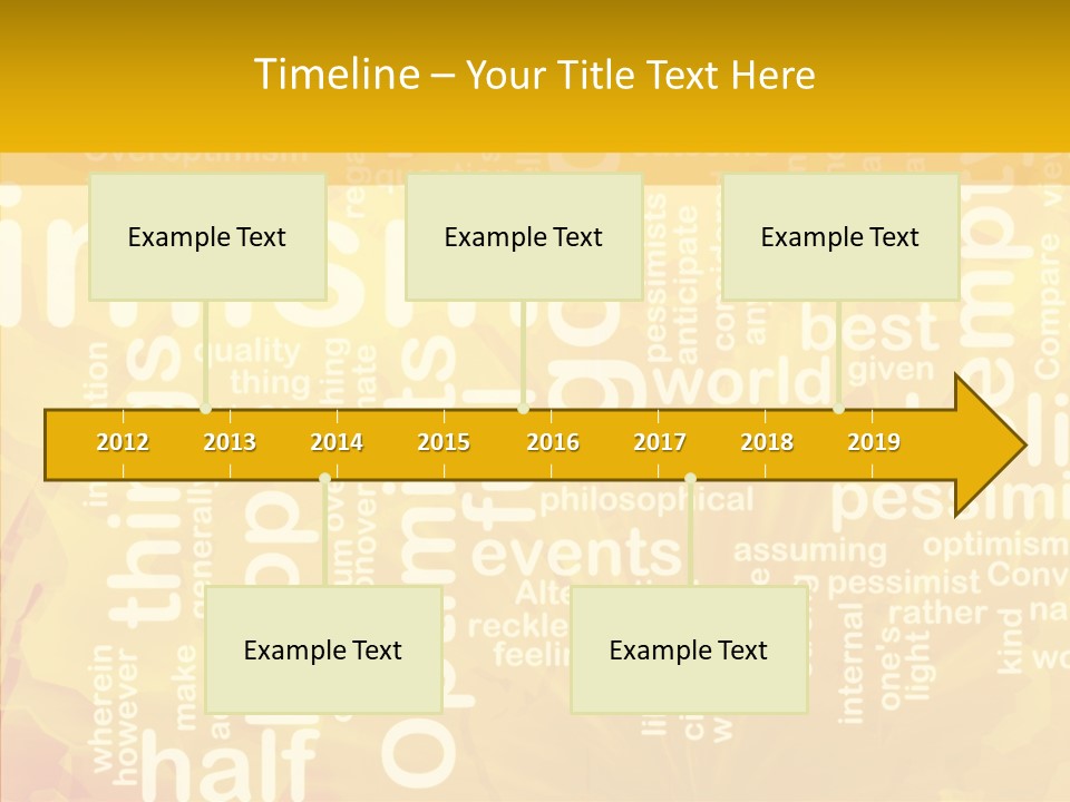 Possible International Pessimist PowerPoint Template