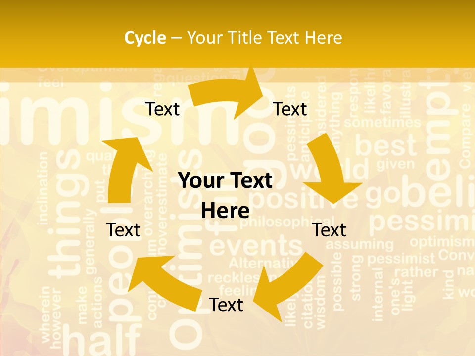 Possible International Pessimist PowerPoint Template