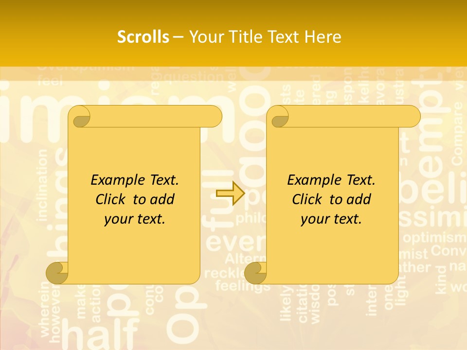 Possible International Pessimist PowerPoint Template