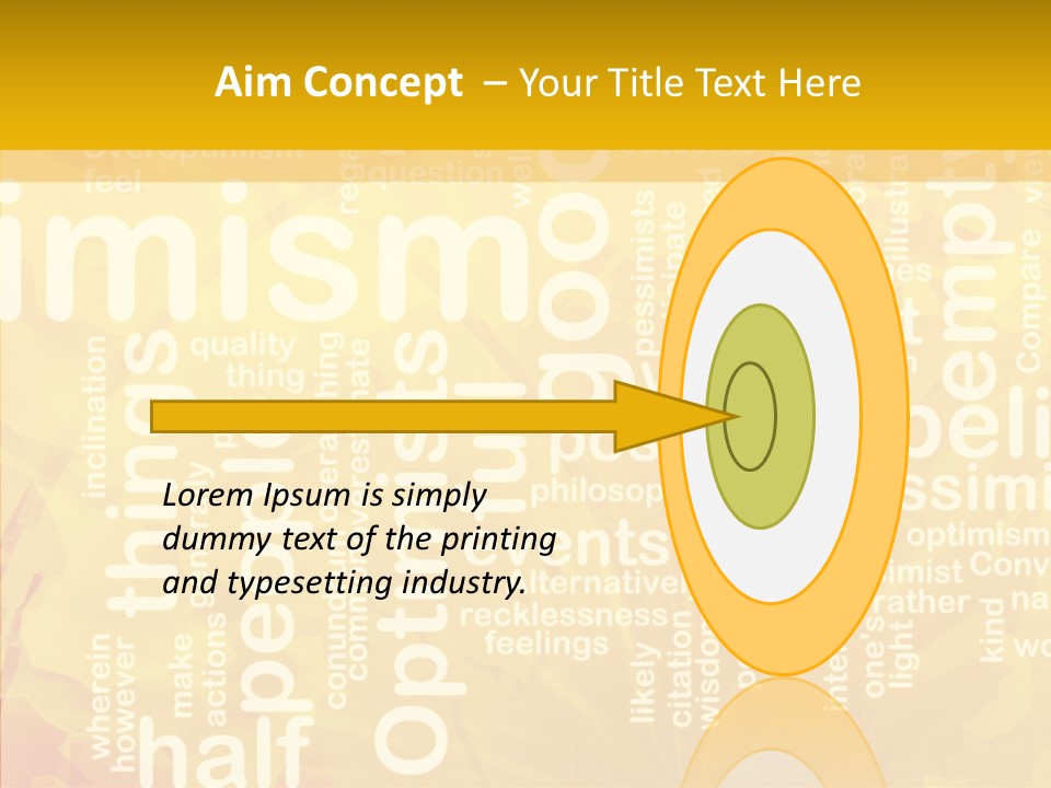 Possible International Pessimist PowerPoint Template
