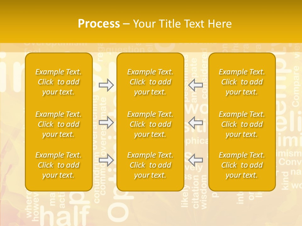 Possible International Pessimist PowerPoint Template