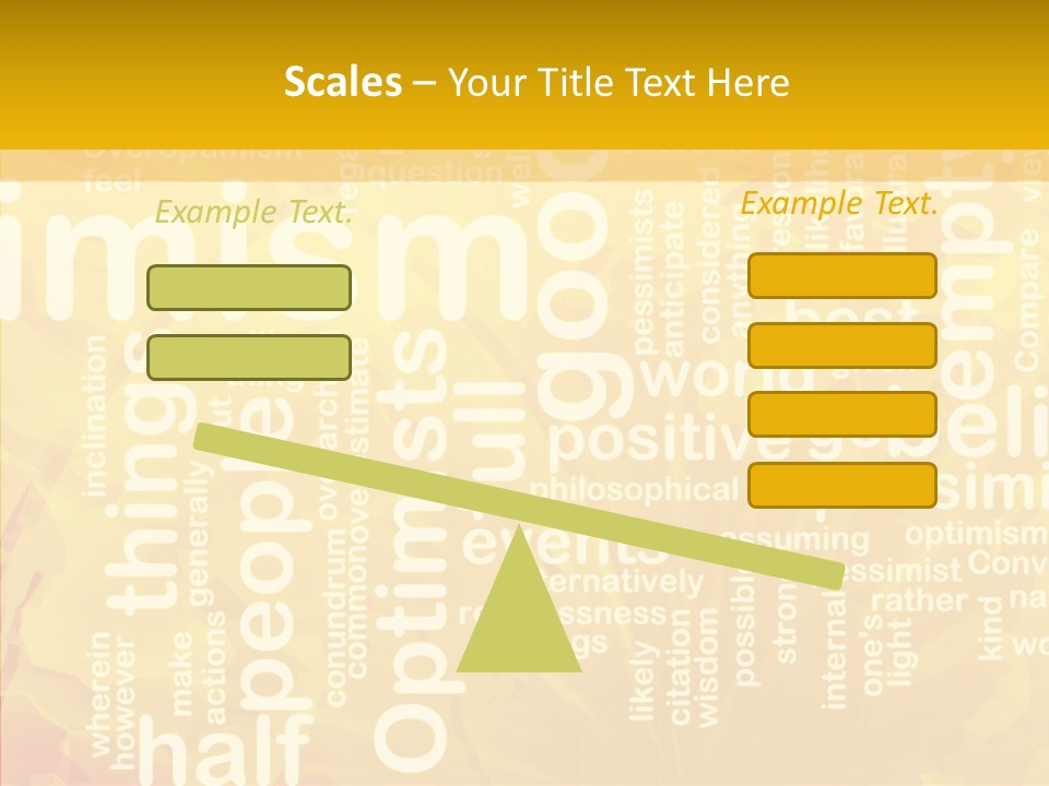 Possible International Pessimist PowerPoint Template