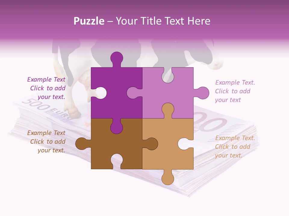 Europe Banknote Research PowerPoint Template