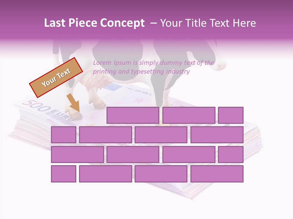 Europe Banknote Research PowerPoint Template