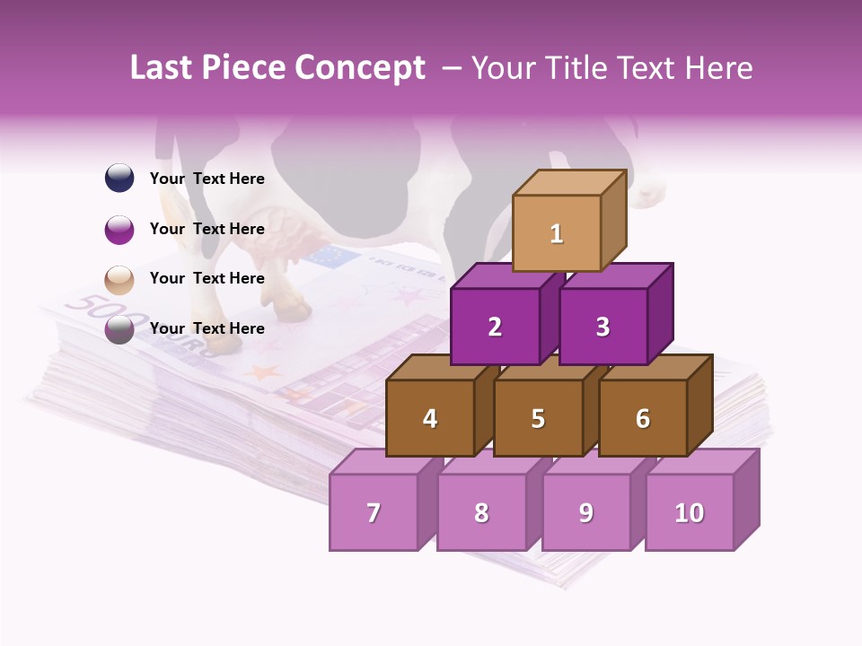 Europe Banknote Research PowerPoint Template
