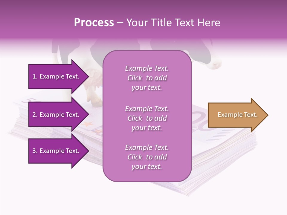 Europe Banknote Research PowerPoint Template