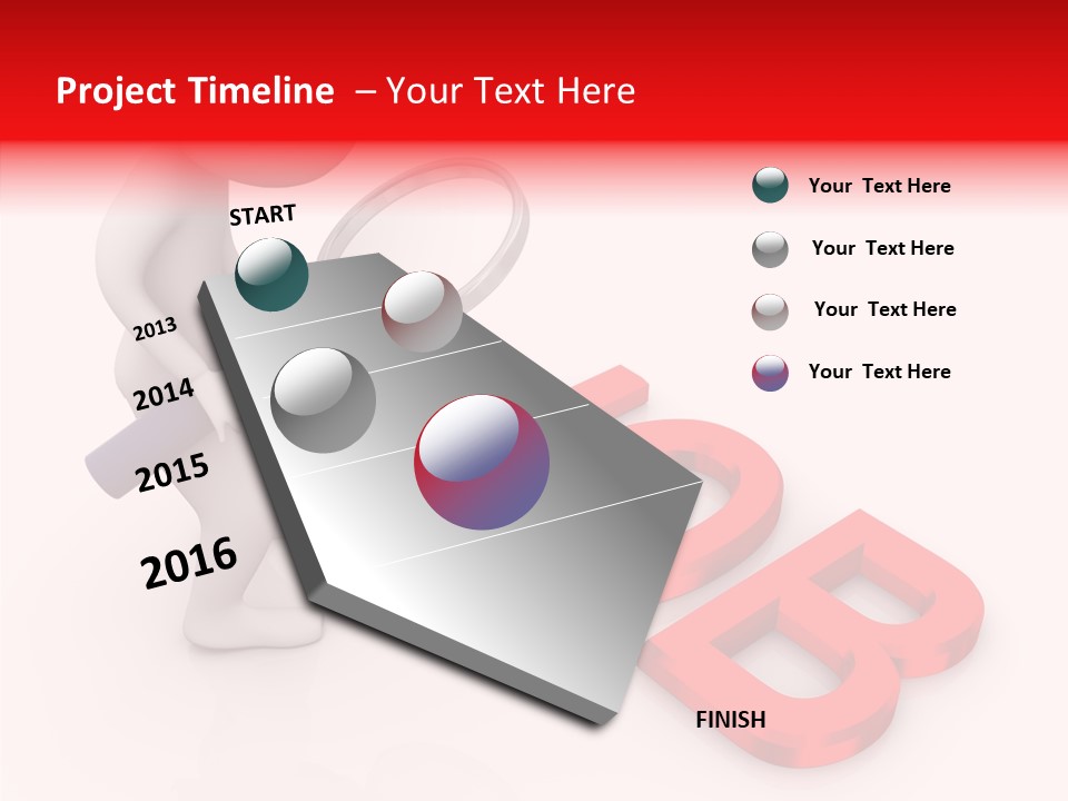 Illustration Economy Observation PowerPoint Template
