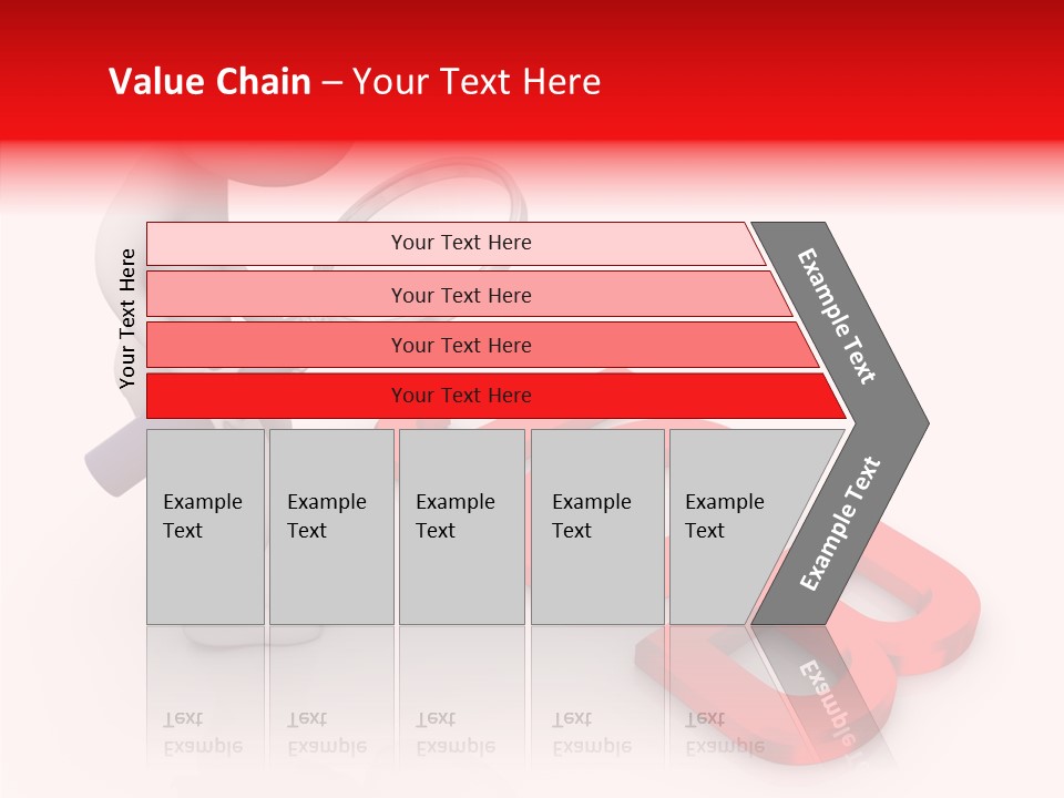 Illustration Economy Observation PowerPoint Template