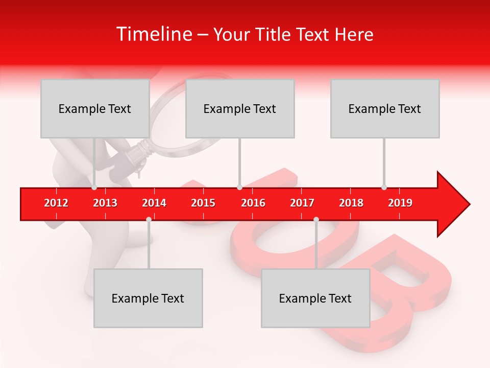 Illustration Economy Observation PowerPoint Template