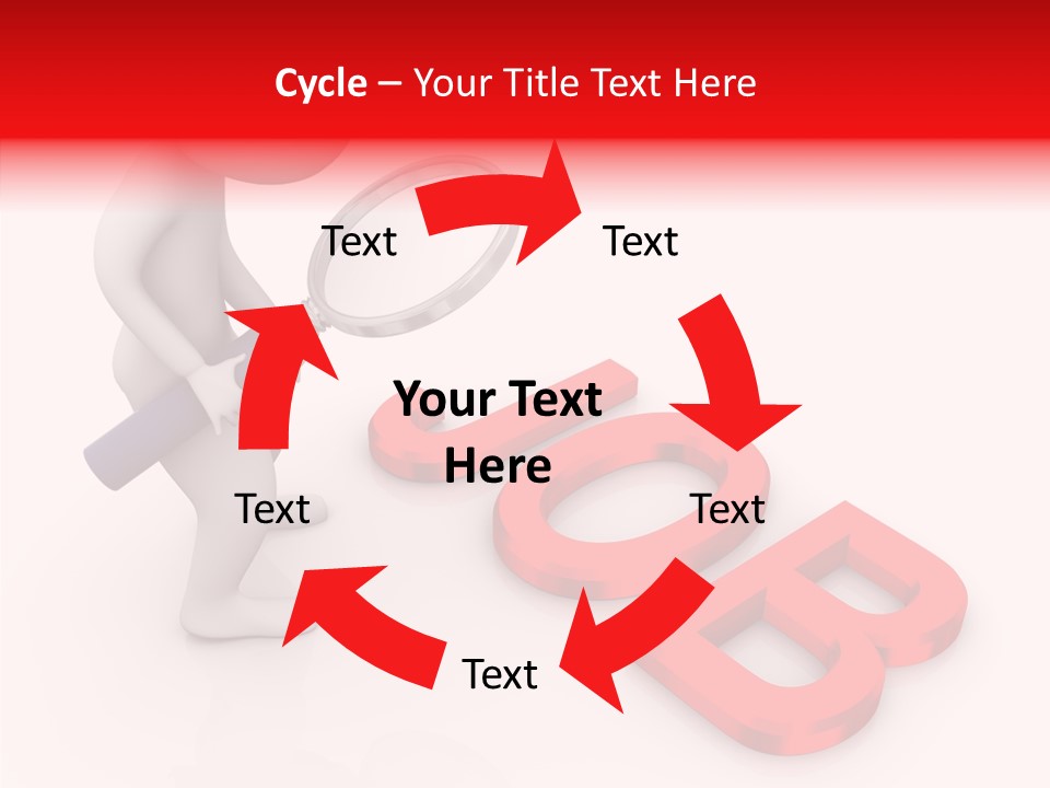 Illustration Economy Observation PowerPoint Template