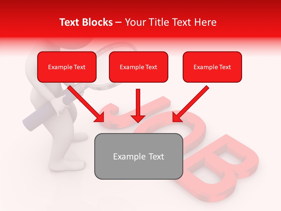 Illustration Economy Observation PowerPoint Template