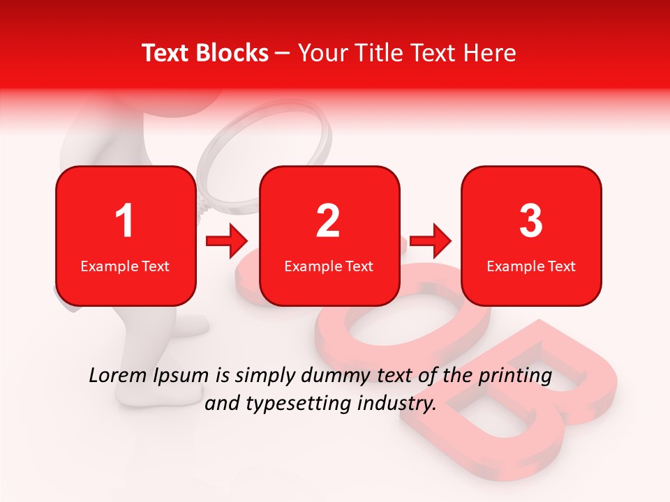 Illustration Economy Observation PowerPoint Template